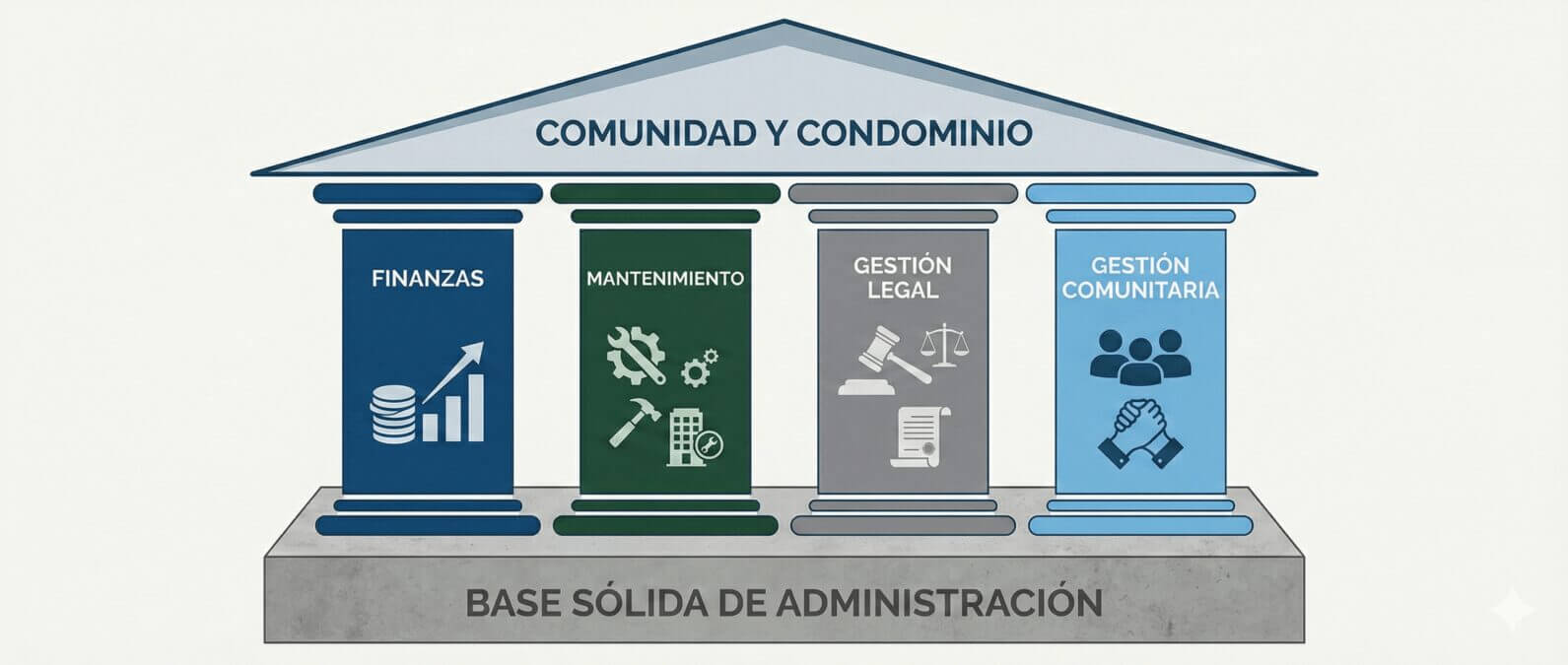 Los 4 Pilares Fundamentales para una Administración de Condominio Exitosa