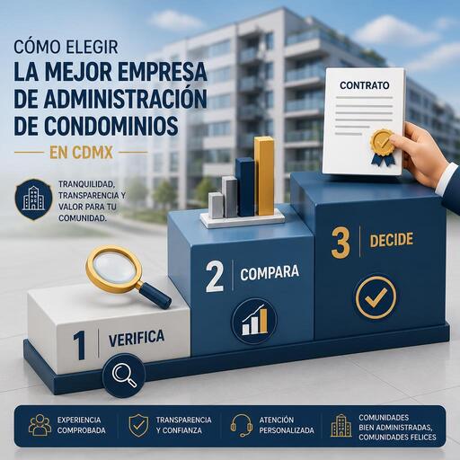 ¿Qué hace una empresa de administración de condominios en CDMX? Y cómo elegir la mejor.